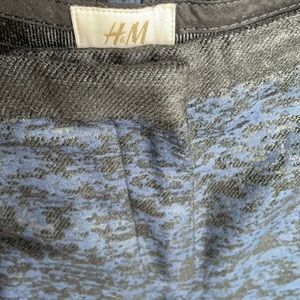 H&M jacquard-pattern pants